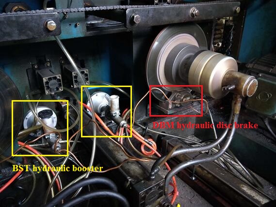 DBM oil hydraulic disc brake