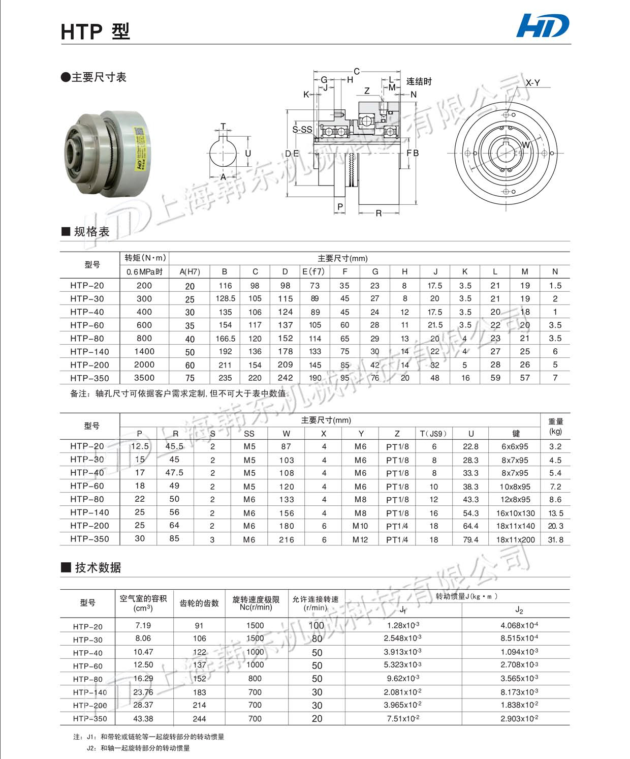 气动牙嵌式离合器